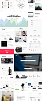Products : One More UI Kit — it’s the ultimate pack of UI elements and web templates combined into high-quality source files for Photoshop. The perfect design tool for crafting clean high end landing pages. One More UI Kit includes 100 Pre-designed layout