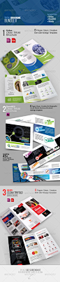 Trifold Corporate Brochure Bundle II - Corporate Brochures