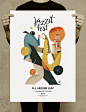 Jazzit fest : poster for Jazz Festival "Jazzit Fest" 5/8 September 2013 Collescipoli - Umbria (Italy)