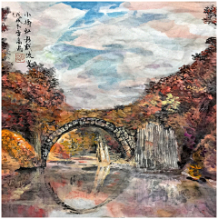 远烟凝翠采集到高晶山水画