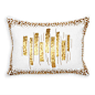 Textured & Embellished Pillows - Talitha Bars Pillow