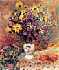 ase of Flowers Georges Lemmen (1905-1910)