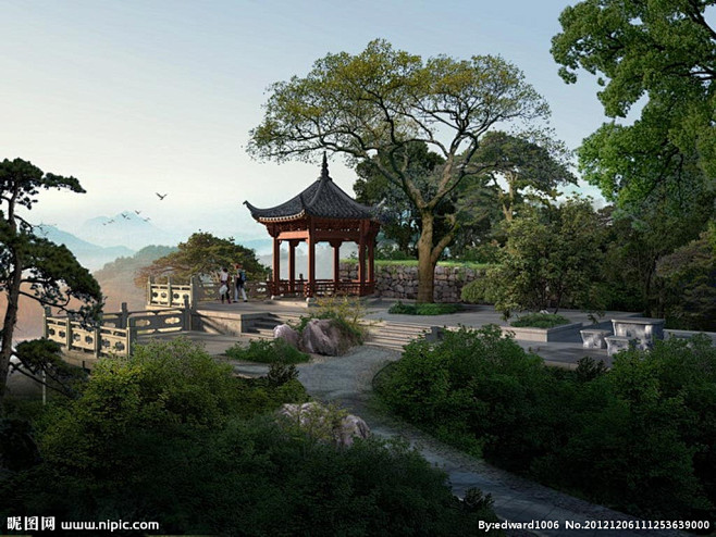 中式古典园林建筑