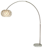 Honeycomb Arc Floor Lamp modern floor lamps