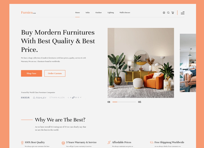 Furniture Website by...