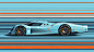 Porsche Vision 908 - Gulf Edition : Unveiled 4 years ago, the Porsche 908-04 is the result of the teamwork of five passionate designers, modelers, and photographers.The project was developed during their free time with the sole purpose of sharing their co