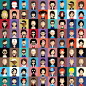 Set of 600 Avatars : Set of avatars