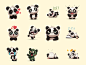Panda Stickers : Meet Panda! Add more emotions to your text with Panda stickers by Aleksandr Pushai.