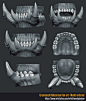 ArtStation - Orc teeth, Wendy de Boer: