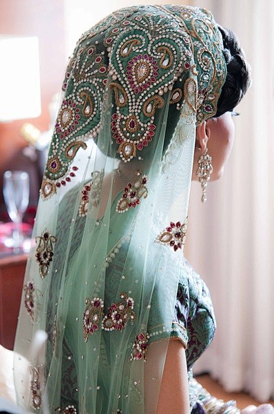 印度新娘的美