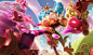 Candy King Ivern, Christian Fell : This is the launch skin for Ivern, the newest champion coming to League of Legend. Check him out, he is funky!