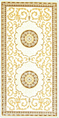 4' 11 x 9' 10 Cream Aubusan Area Rug