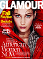 贝拉·哈迪德 (Bella Hadid) 登美国版《Glamour》杂志2016年九月刊