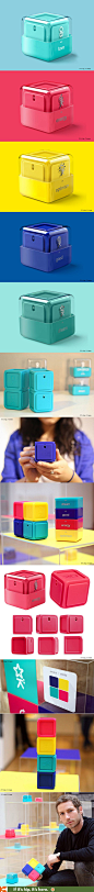 Ora ïto Designs Silicone Cube Bottle for New Okaidi Kid-Friendly Fragrances