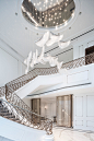 Private Residence Guangzhou | Lasvit : This major port and transportation hub have for thousand years kept its finger on the pulse of time and market. Thanks to LASVIT one of the residences in Guangzhou is adorned by the first kinetic installation in Chin