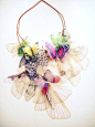 美腻了的 #蝴蝶耳环# 来自土耳其的首饰设计师Derya Aksoy