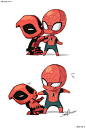 Deadpool vs Spider-Man