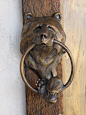 Bear Head Door Knocker by Walt Horton