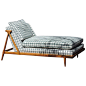  American Modernist Chaise Lounge by Tomlinson Sophisticate 1