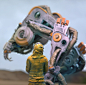 prawn_mech with operator. , Andy Jones : smooth operator........smoooooooth oper at tor...