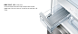 The "云珍"  Series Refrigerator Design for Casarte : “卡萨帝云珍系列冰箱”采用适合全球用户家庭空间的700宽平台，针对用户对各类食材的极致保鲜的需求以及存储空间的易用性方面，提供设计解决方案。