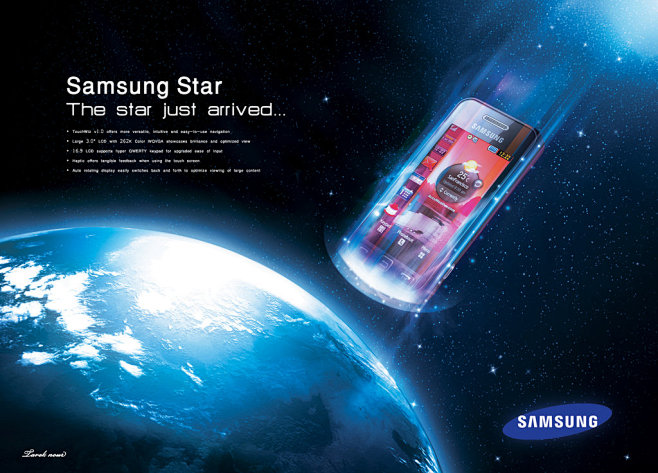 Samsung star adv on ...