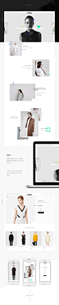 oxia fashion web project on Behance