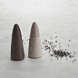 Coppia Salt and Pepper Mills by Legnoart - Meaning "the art of wood,” the Legnoart name represents the highest standards of quality and craftsmanship. Founded in 1946, the award-winning Italian company focuses on spearheading innovative design, atten