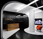 L’ORÉAL Moscow Office : The interior of Moscow L’ORÉAL office has combined two major features reflecting the company’s character and relevant tendencies. First, it’s a sensitive interior where each detail indicates its association with beauty industry; se