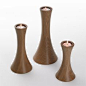 Scoop Candle Holders | Wooden Candle Holders | Simply Tabletop UK