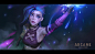 Arcane Jinx fan art, yoha Xu : "Wherever you are.Light it up.And i will find you,I promise"