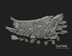 小狼呱采集到3D场景现实   【中日式-建筑结构参考】