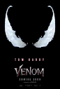 汤姆·哈迪主演蜘蛛侠外传电影《毒液》预告海报释出！10月5日在北美上映