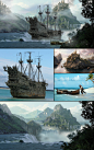 sait-bakirci-sait-bakirci-matte-painting-2.jpg (1205×1920)