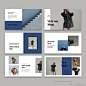 55页时尚主题PPT演示文档展示模板 SINA - Powerpoint Stylish Template