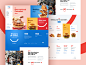 IHOP ❤️ agency poland restaurant hamburger burger website animation web design ui ux app theme wordpress landingpage onepage webdesign website mockup hero pancakes