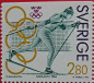 一套瑞典邮票上的瑞典冬奥名将