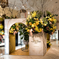 DAVID JONES, Elizabeth Street, Sydney, New South Wales, Australia, "Spring is in full bloom!", pinned by Ton van der Veer