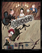 《欢乐满人间》插画版 Mary Poppins by Júlia Sardà