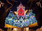 Sotheby's Holiday Windows : This winter we designed and made three pop-up book inspired displays for Sotheby’s New Bond Street window. Each look was based on key sales that were happening over the week. The window was updated weekly starting with a Russia