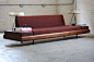 1960s Adrian Pearsall Mid-Century Modern Platform Sofa Model 1709-S for Craft Associates