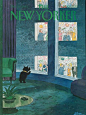 Charles Addams | The New Yorker Covers | CARTOONOLOGY | Pinterest
