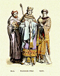 僧侣（左）、主教（中）和牧师（右）