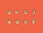 Hand Gestures #icon# #图标#