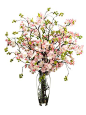 Chic faux flower arrangements from Allstate Floral.: 