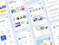 Travel App Collection icon ux ui design app