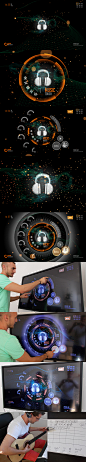 #2RISE VENTUZ INTERACTIVE MUSIC INTERFACE on Behance