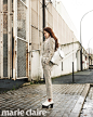 组图：韩艺瑟登杂志 巴黎街头玩转高冷Look : 韩国女演员韩艺瑟亮相时尚杂志《marie claire》。