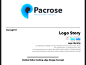 Pacrose Concept01 01字法网印刷术平的艺术品牌字符流动网站以图例解释者最小类型动画传染媒介烙记的象设计ux商标例证