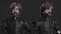 Tyrion Lannister, Marlon R. Nunez : I was in charge of creating Tyrion digital double for the trailer. Modeling, Texturing, LookDev and Grooming. Tyrion was very special, not only because I love this actor but also it made me learn all bunch of new techni